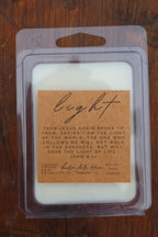 LIGHT John 8:12 Wax Melt