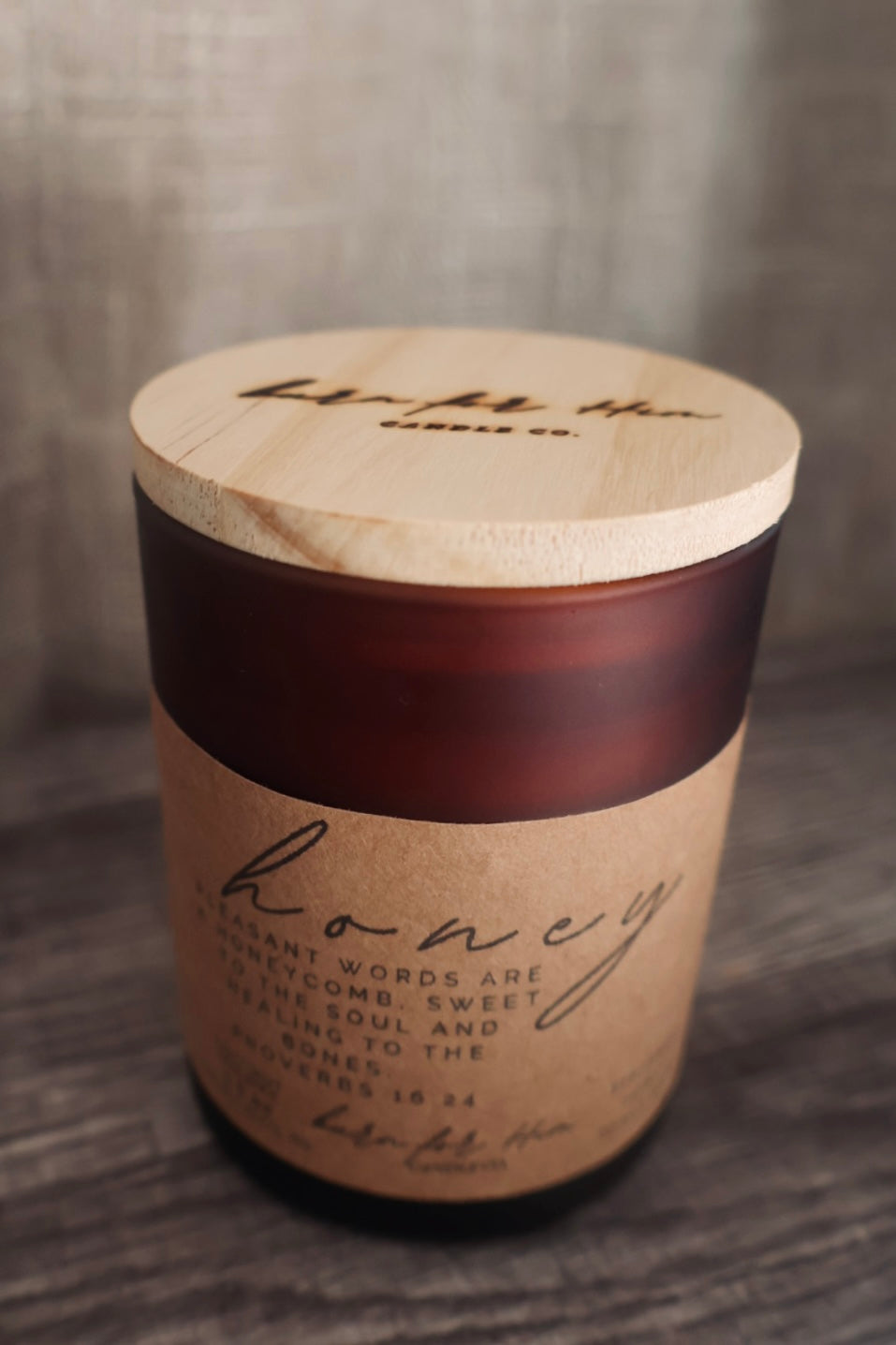 HONEY Proverbs 16:24