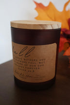 FALL Isaiah 40:8 Candle