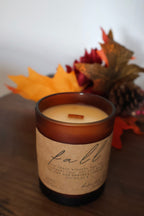 FALL Isaiah 40:8 Candle