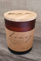 HONEY Proverbs 16:24 Candle