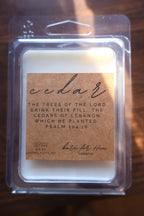 CEDAR Psalm 104:16 Wax Melt
