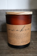 AWAKEN Isaiah 50:4 Candle