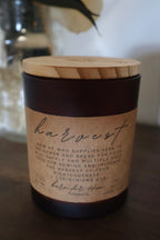 HARVEST 2 Corinthians 9:10 Candle