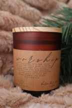 WORSHIP Matthew 2:11 Candle