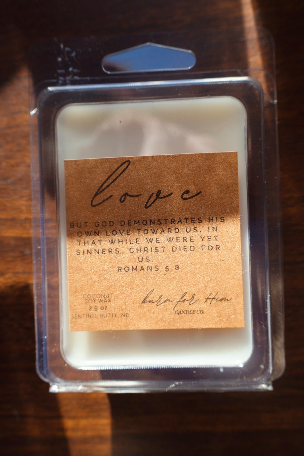 LOVE Romans 5:8 Wax Melt