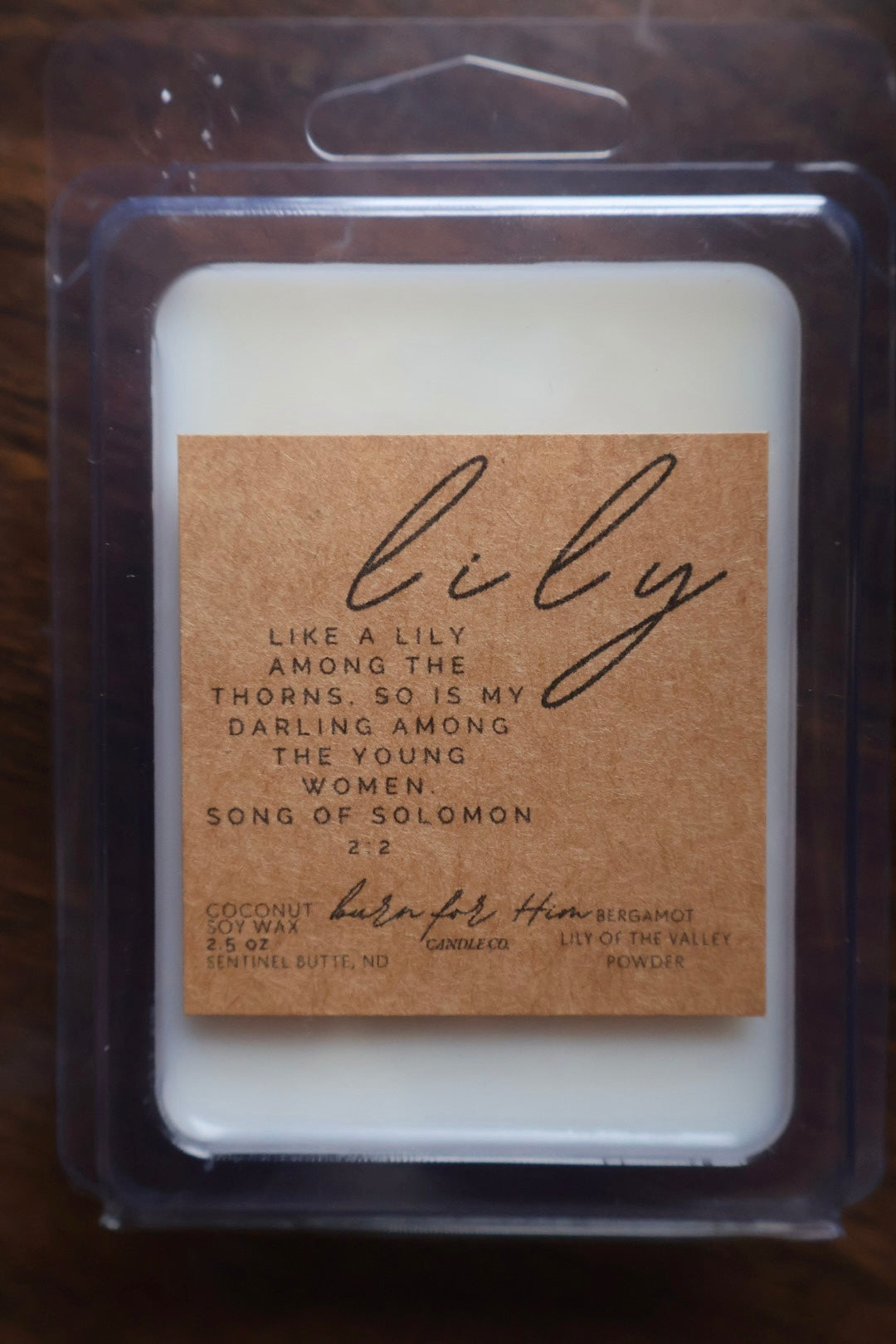LILY Song of Solomon 2:2 Wax Melt