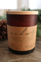 CEDAR Psalm 104:16 Candle