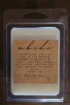 ABIDE John 15:4 Wax Melt