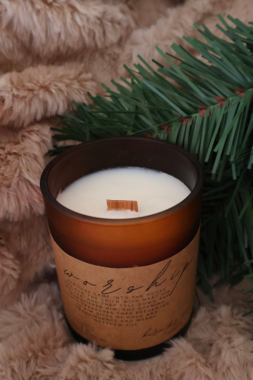 WORSHIP Matthew 2:11 Candle